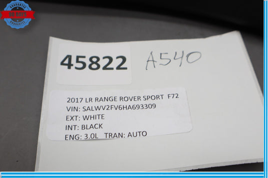 13-22 Land Rover Range Rover Sport Front Left Side Kick Panel Trim Cover Oem