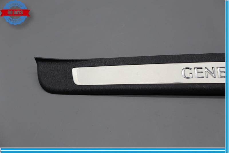 Load image into Gallery viewer, 15-19 Hyundai Genesis G80 Front Right Passenger Sill Scuff Trim Panel Black Oem

