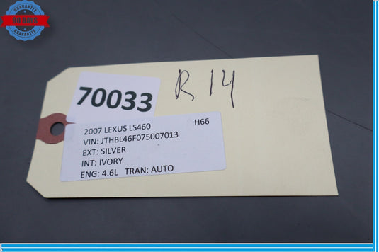 07-12 Lexus LS460 Smart Door Control Module Receiver 89740-50060 Oem