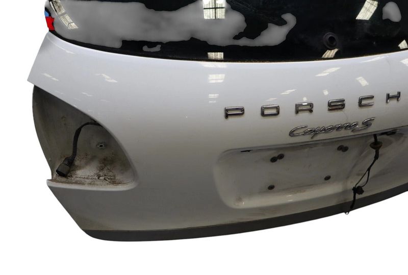 Load image into Gallery viewer, 11-14 Porsche Cayenne 958 Rear Trunk Lid Liftgate Tailgate Hatch Shell White OEM
