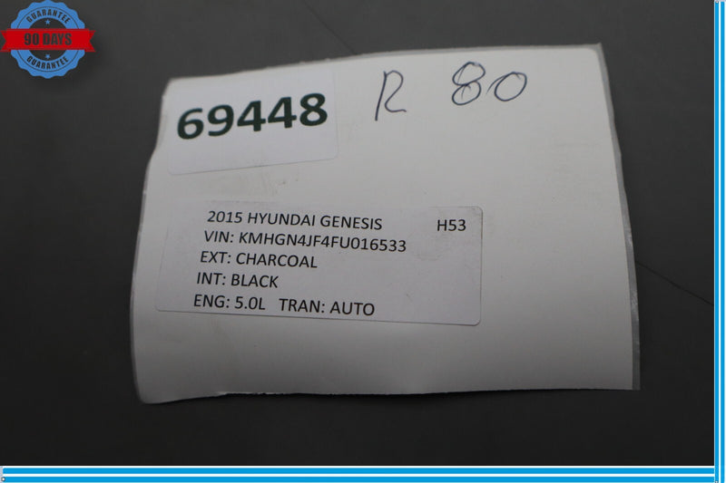 Load image into Gallery viewer, 17-20 Genesis G80 Front Right Passenger Side Fender Seal Trim Ledge Cover Oem
