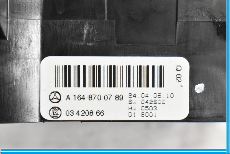 Load image into Gallery viewer, 06-11 Mercedes W251 R350 ML450 GL550 Rear A/C Heater Climate Control Switch OEM
