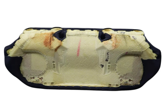 09-11 Jaguar X250 XF XFR Rear Lower Seat Bottom Cushion Bonded Leather Black Oem