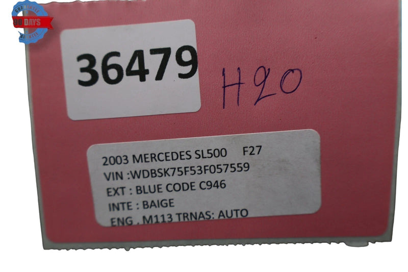 Load image into Gallery viewer, 03-08 Mercedes SL500 SL550 Left Driver Side Seat Headrest Head Rest Beige Oem
