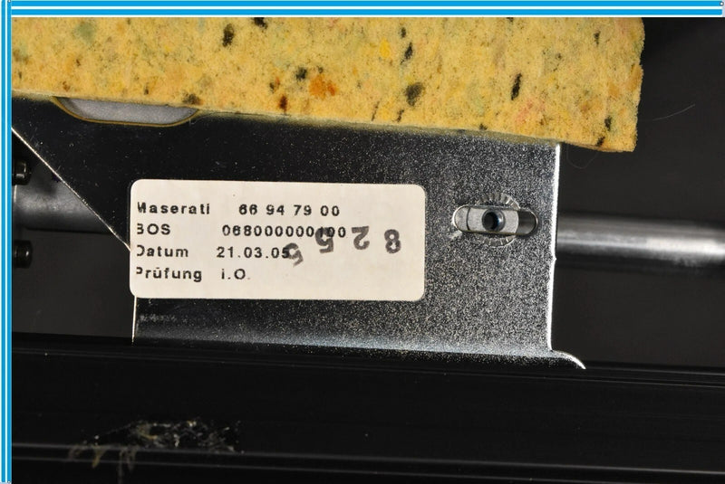 Load image into Gallery viewer, 03-13 Maserati Quattroporte Rear Back Window Sun Shade Blind W/ Motor OEM
