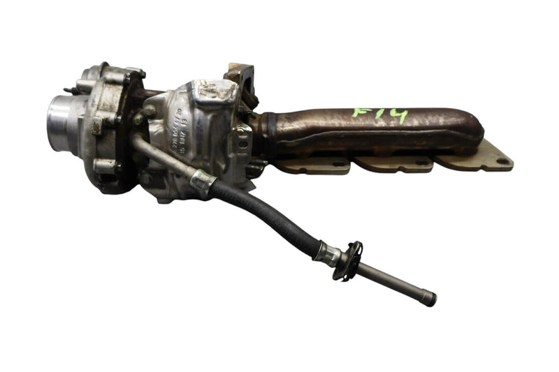 Load image into Gallery viewer, 11-20 Mercedes GL550 M278 Left Side Turbocharger Turbo Charger Manifold Oem
