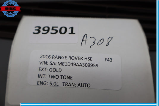 11-12 Land Rover Range Rover Left Driver Side Vent Trim Bezel Panel Oem