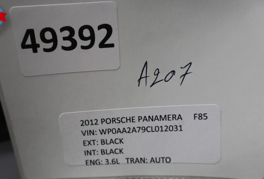 10-16 Porsche Panamera 970 Front Left Side Hood Bonnet Hinge Support Bracket Oem