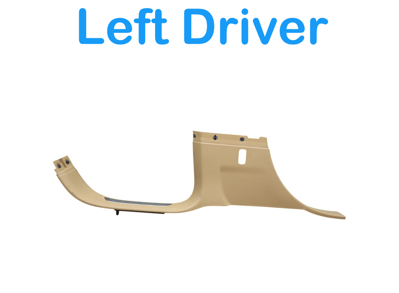 Load image into Gallery viewer, 11-18 Porsche Cayenne 958 Hybrid S Left Side Inner Door Sill Trim Cover Oem
