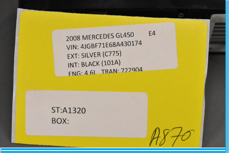 Load image into Gallery viewer, 07-12 Mercedes GL450 GL550 Front Left Driver Side Window Control Switch Oem
