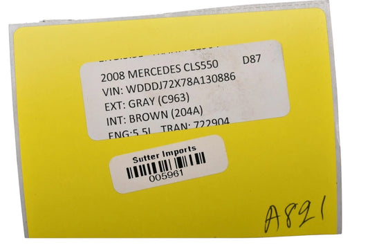 07-14 Mercedes CLS550 S550 Ipod Interface Control Module Unit B67824252 Oem