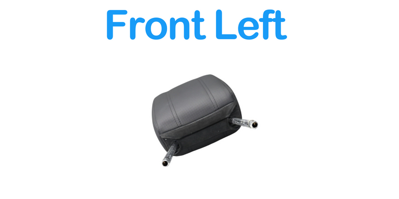 Load image into Gallery viewer, 14-17 Land Rover Range Rover Sport Front Left  Side Seat Headrest Black Oem
