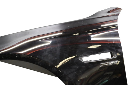 11-16 BMW 535i xDrive Front Right Passenger Side Fender Cover Shell Black OEM