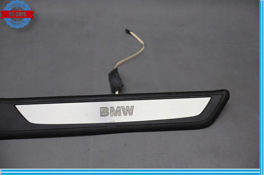 09-15 BMW 740i 750Li xDrive Rear Right Door Sill Scuff Plate Trim Cover Oem