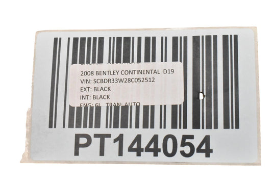03-12 Bentley Continental GT GTC Rear Right Exhaust Muffler 3W0253611A Oem