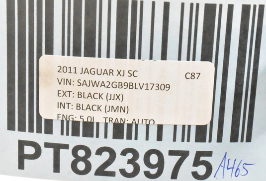 10-19 Jaguar XJ XJR Rear Center Console AC A/C Climate Control Switch Panel Oem