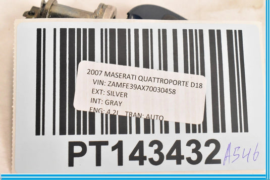 03-12 Maserati Quattroporte Steering Wheel Ignition Switch Lock Oem