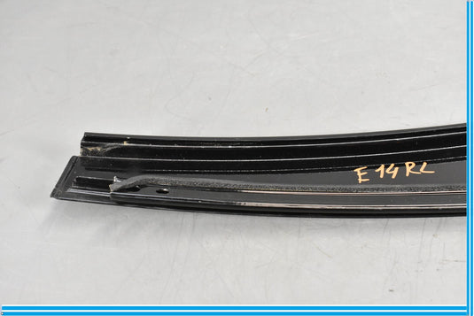 09-15 BMW 750i 750Li Rear Left Side B Pillar Door Cover Molding Trim Black Oem