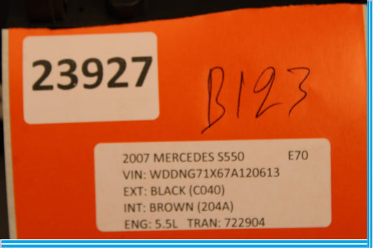 07-13 Mercedes W221 S600 CL550 Instrument Cluster Control Switch 2218701758 Oem