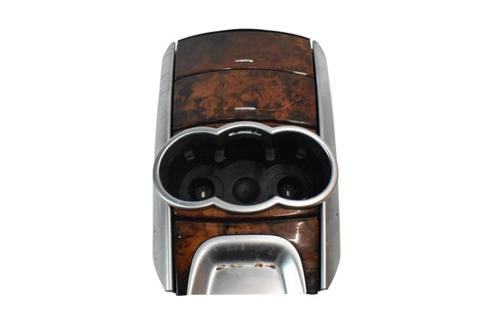 06-13 Mercedes W251 R350 R500 Front Center Console Cup Holder Ashtray Wood Oem