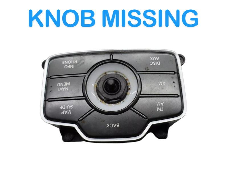 Load image into Gallery viewer, 11-13 Hyundai Equus Center Console Navigation Control Knob Panel OEM 965403N100
