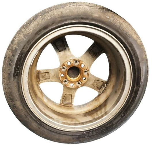 12-18 BMW 320i 328i F30 7.5Jx17 Alloy Wheel Rim W/ Tyre Set of 4 6796242 Oem