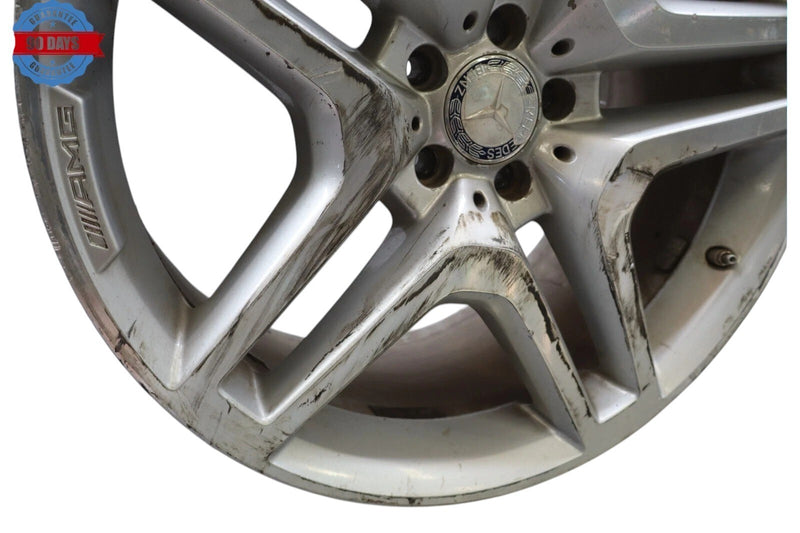 Load image into Gallery viewer, 13-14 Mercedes X166 GL450 R21 Front Wheel Alloy Rim Silver 10Jx21H2 21'' Oem
