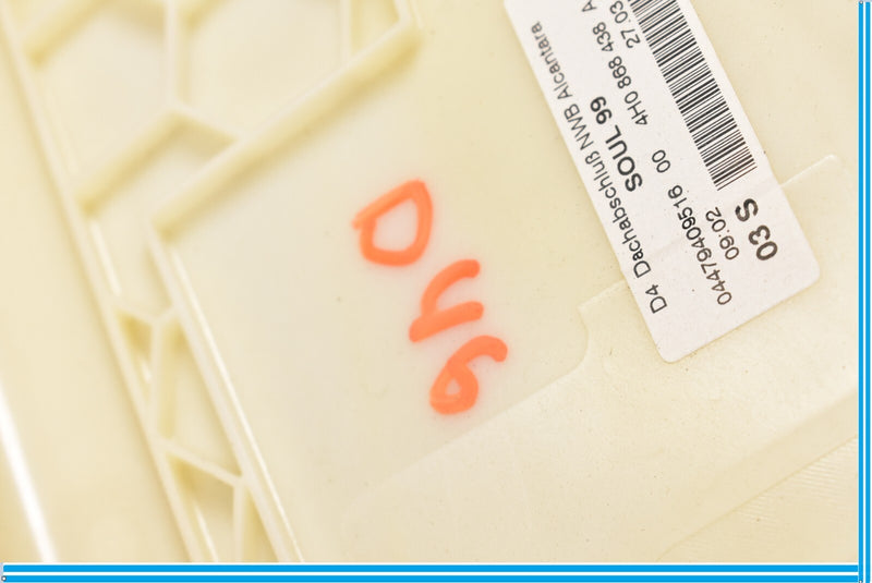 Load image into Gallery viewer, 11-18 Audi A8 S8 Quattro  Roof Headliner Rear Header Trim Cover Oem
