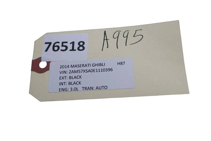 Load image into Gallery viewer, 14-17 Maserati Ghibli Quattroporte Ignition Engine Start Stop Control Switch Oem
