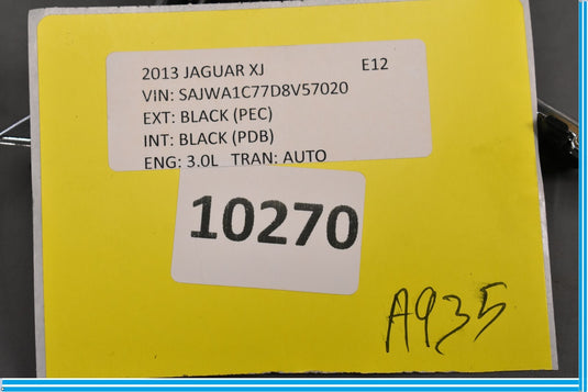 10-18 Jaguar XJ XJL X351 Steering Wheel Lower Cover Panel Molding Trim Oem