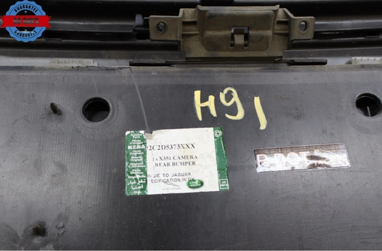 10-15 Jaguar X351 XJ XJR Rear Bumper Cover Panel Assembly Black AW9317A958BA OEM