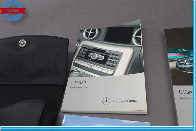 Load image into Gallery viewer, 2012 Mercedes-Benz W204 C250 User Owner's Manual Book W/ Case Cover Oem
