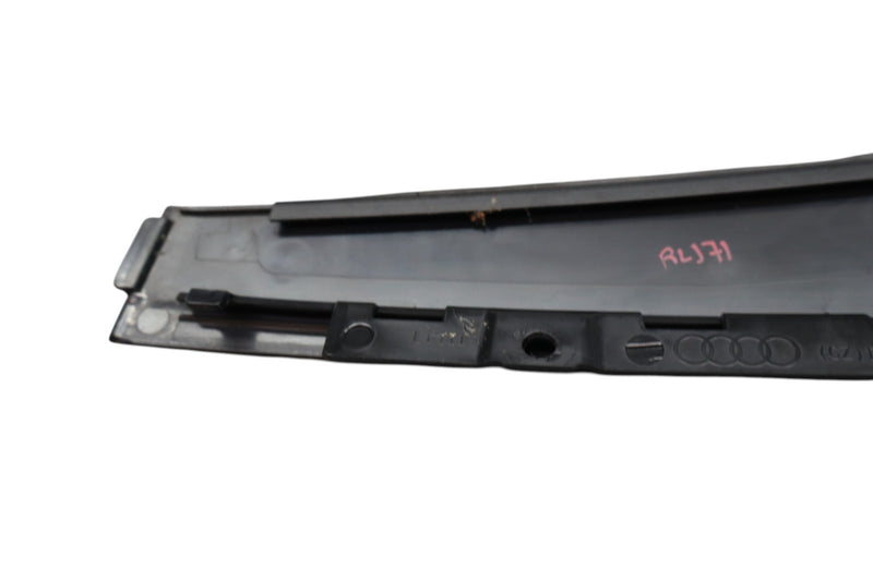 Load image into Gallery viewer, 12-18 Audi A6 Quattro Rear Left Side Door Exterior Window Frame Trim Black Oem
