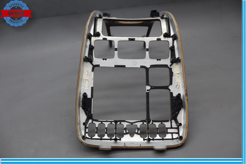 Load image into Gallery viewer, 00-02 Mercedes W215 CL55 AMG Center Console Radio Trim Panel Bezel Wood Oem
