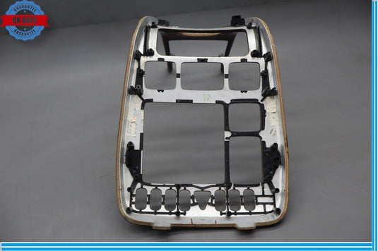 00-02 Mercedes W215 CL55 AMG Center Console Radio Trim Panel Bezel Wood Oem