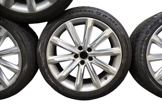 12-15 Audi A7 Quattro 19" 10 Spoke Alloy Wheel Set 255/40 ZR19 4G8601025AF Oem
