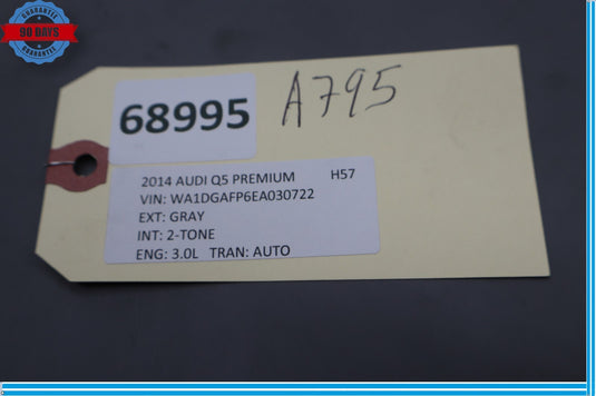 10-18 Audi SQ5 Q5 Front Right Passenger Side Door Window Regulator Motor Oem