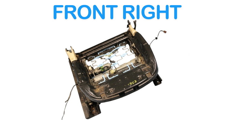 Load image into Gallery viewer, 07-10 BMW 328i Front Right Side Seat Lower Frame Track Rail W/ Motor 8267392 OEM
