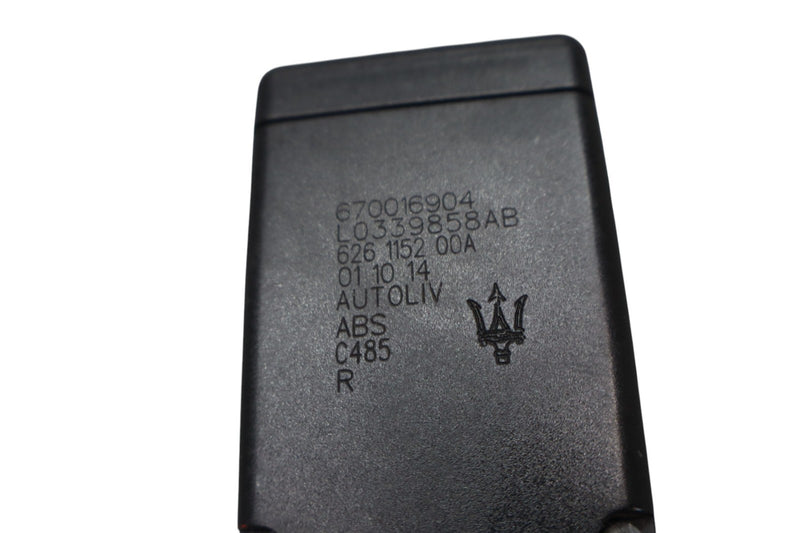 Load image into Gallery viewer, 14-22 Maserati Ghibli S M157 Front Right Passenger Side Seat Belt Buckle Oem
