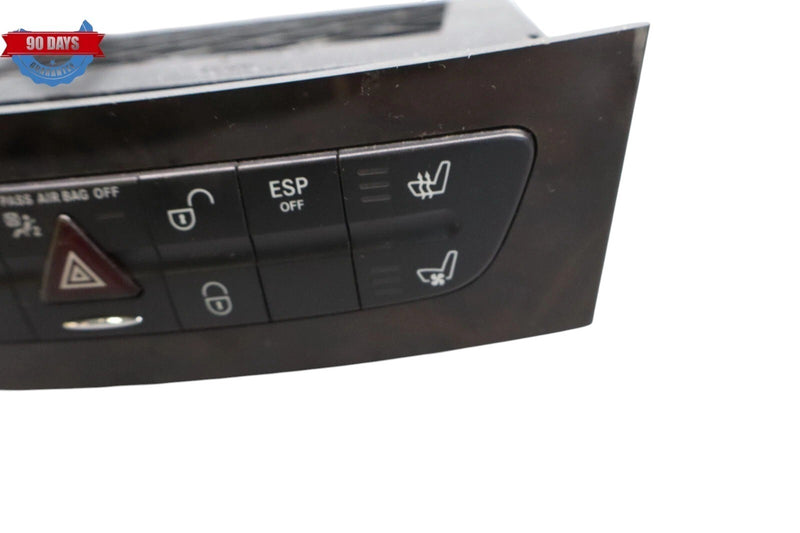 Load image into Gallery viewer, 03-09 Mercedes W211 E500 CLS550 Hazard Switch Control Panel Wood 2116803152 Oem
