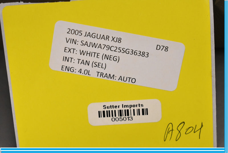 Load image into Gallery viewer, 04-09 Jaguar XJ8 XJR Lower Steering Column Cover Panel Trim 2W933K512 OEM
