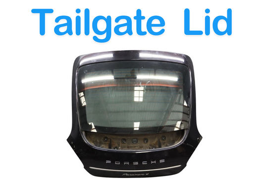 10-13 Porsche Panamera 970 GTS Rear Trunk Lid Tailgate Hatch Shell Assembly OEM