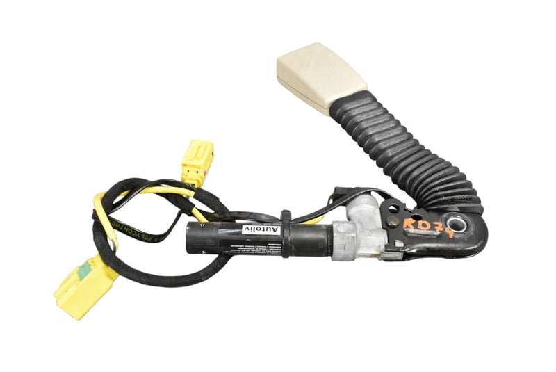 Load image into Gallery viewer, 03-06 Bentley Continental GT Coupe Front Right Side Seat Belt Buckle Black OEM
