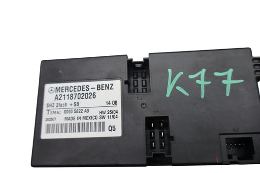 06-13 Mercedes GL550 Heated Seat Computer Control Module Unit A2118702026 Oem