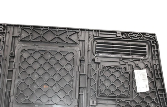 11-14 Audi A8 Quattro Rear Trunk Compartment Back Seat Partition Cover Panel Oem