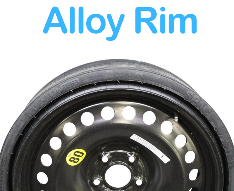 Load image into Gallery viewer, 17-24 Maserati Ghibli 18&quot; Compact Spare Alloy Wheel Rim and Tire 670034744 Oem
