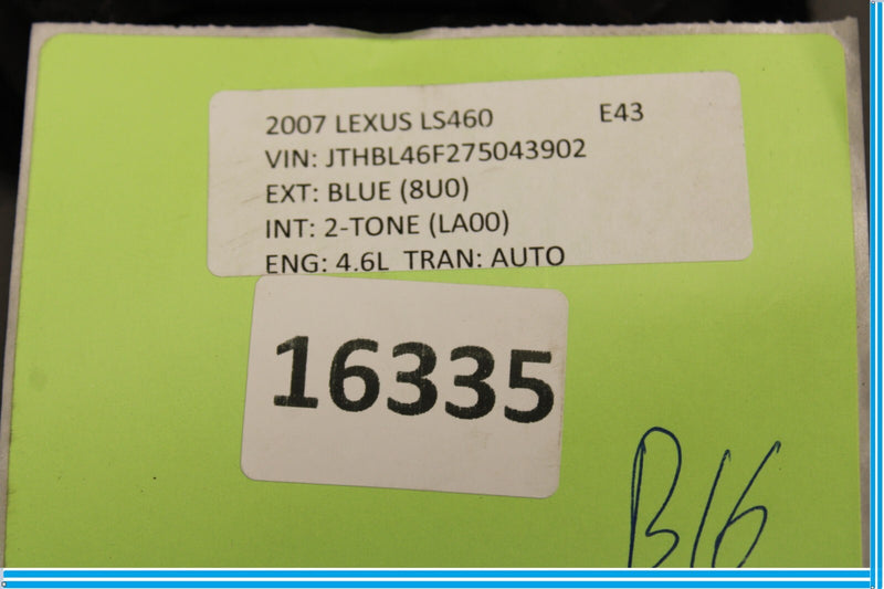 Load image into Gallery viewer, 07-09 Lexus LS460 Rear Trunk Service Hole Trim Cover 64718-50040 Oem
