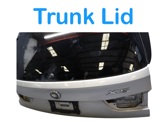 14-18 BMW X5 Rear Trunk Lid Liftgate Tailgate W/ Window Glass 41007378121 Oem