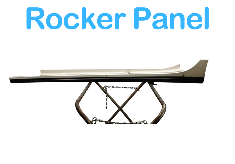 Load image into Gallery viewer, 14-22 Maserati Ghibli M157 Left Side Rocker Panel Side Skirt Molding White Oem
