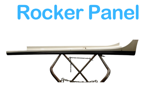 14-22 Maserati Ghibli M157 Left Side Rocker Panel Side Skirt Molding White Oem